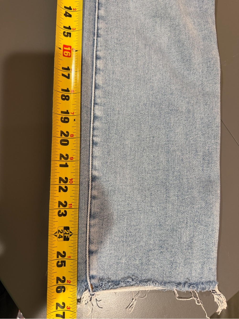 Kut From The Kloth Reese Fab Ab Ankle Straight Jeans | High Rise | Size 6 - Picture 7 of 7